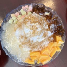 G4 G5. Brown Sugar with Condensed Milk Shaved Ice