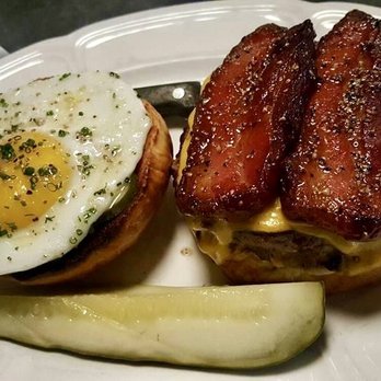 Au Cheval - Double Cheeseburger, bacon, egg - Bars Near Me - Chicago, Illinois