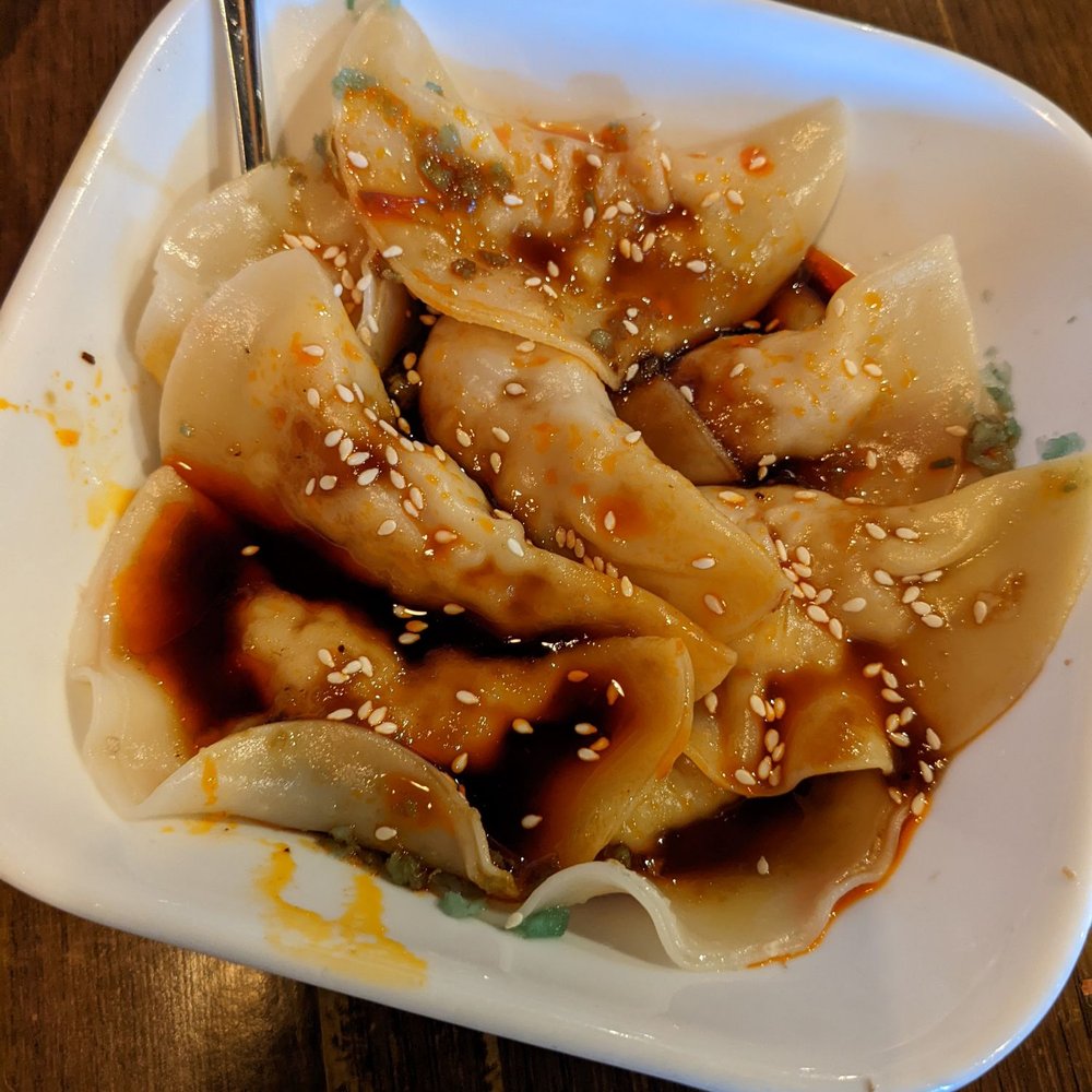 Grand Szechuan - Dumplings in chili oil - Szechuan Near Me - Bloomington, Minnesota Grand Szechuan - Dumplings in chili oil - Szechuan Near Me - Bloomington, Minnesota
