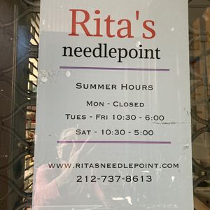 Rita’s Needlepoint on Yelp