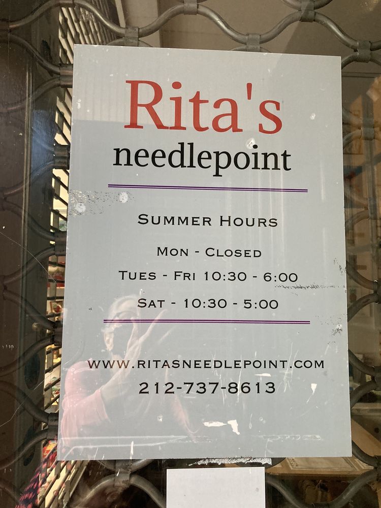 RITA’S NEEDLEPOINT - 29 Reviews - 303 E 81st St, New York, New York