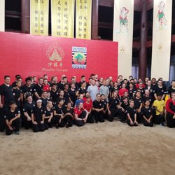 United Studios of Self Defense - Sammamish - 2018 Workout with the Shaolin monks at the temple.