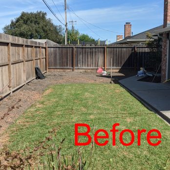 Aguilar's Landscaping - Picture of yard before landscaping work. - Landscaping Near Me - Monterey , California