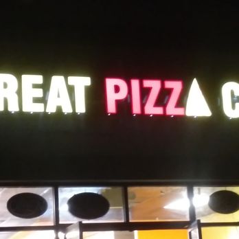 Great Pizza Co - Outside of building at night. - Pizza Near Me - Chesapeake, Virginia Great Pizza Co - Outside of building at night. - Pizza Near Me - Chesapeake, Virginia