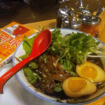 Fat Mao - Braised Duck Noodles with a Soy Egg ($18) - Asian Fusion Near Me - Vancouver, British Columbia Fat Mao - Braised Duck Noodles with a Soy Egg ($18) - Asian Fusion Near Me - Vancouver, British Columbia
