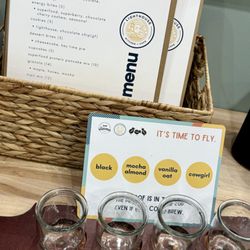 Idioma Coffee Roastery - Menu & cold brew flight