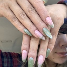 Kim did this cat eye set so cute!