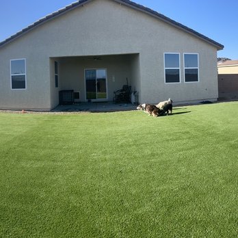 Las Vegas Artificial Lawns - The whole yard panorama - Artificial Turf Near Me - Las Vegas, Nevada Las Vegas Artificial Lawns - The whole yard panorama - Artificial Turf Near Me - Las Vegas, Nevada