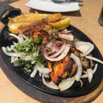 Chopan Kabob - Our sizzling plate chicken tandoori and fish cutlet - Kebab Near Me - San Ramon, California