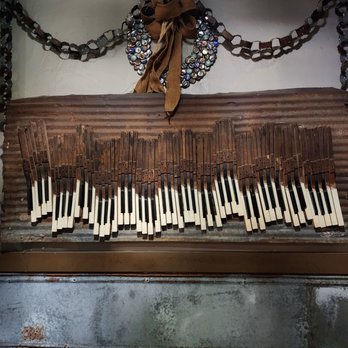 Champy's Famous Fried Chicken - an old piano - Southern Near Me - Alabaster, Alabama