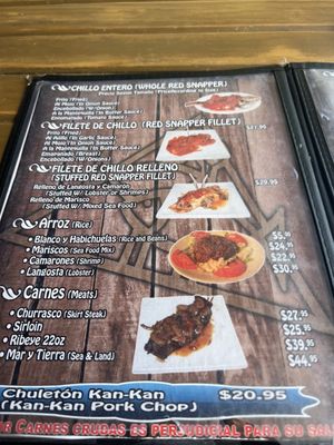 Menu photo 4 El Triangulo Sea Food I Guayanilla, PR