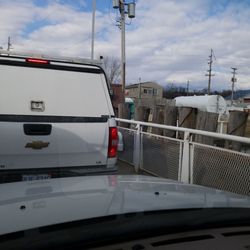 Harsens Island Ferry - The ferry