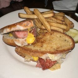 The North Star Tavern - Reuben with kielbasa