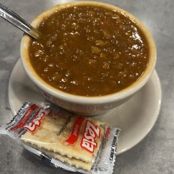 Key City Diner - Lentil soup that came with the meal - Diners Near Me - Phillipsburg, New Jersey Key City Diner - Lentil soup that came with the meal - Diners Near Me - Phillipsburg, New Jersey