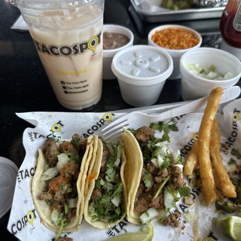 The Taco Spot - Tempe - Carne asada tacos and horchata - Tacos Near Me - Tempe, Arizona