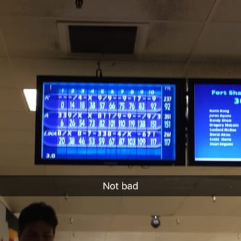 Fort Shafter Bowling Center - At the end of the our 4 games not too bad - Bowling Near Me - Honolulu, Hawaii