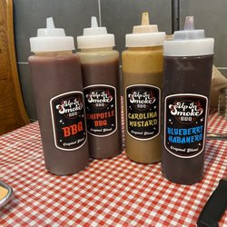 Up In Smoke BBQ - Delicious sauce selection