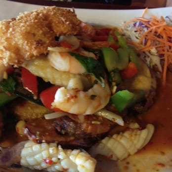 Royal Siam - Shrimp and squid taste in cook - Thai Near Me - Stockton, California Royal Siam - Shrimp and squid taste in cook - Thai Near Me - Stockton, California