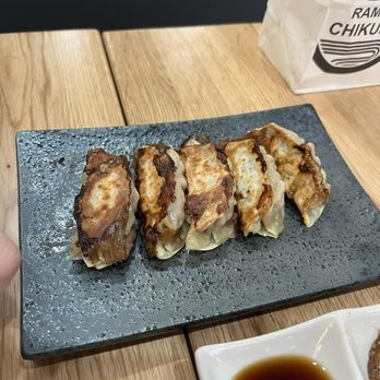 Ramen Chikumo - Handmade Pan-Fried Gyoza (5 pcs) - Ramen Near Me - Los Angeles, California