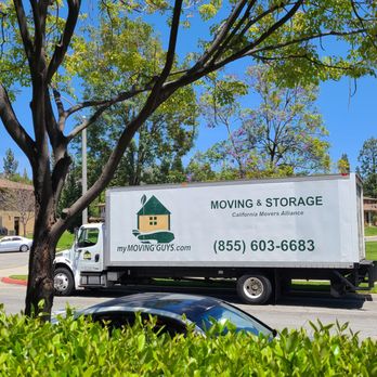 Box-n-Go Storage and Moving - The My Moving Guys Truck - Movers Near Me - Los Angeles, California