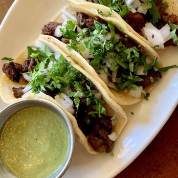 La Puerta Roja - Skirt Steak Tacos (3pcs) - Latin American Near Me - Brooklyn, New York La Puerta Roja - Skirt Steak Tacos (3pcs) - Latin American Near Me - Brooklyn, New York