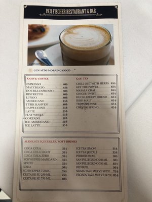Menu photo 3 1931 Fischer Restaurant & Bar İstanbul, 34