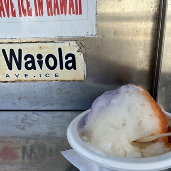 Waiola Shave Ice - Pickled mango, lychee, ube, with ice cream and mochi - Ice Cream & Frozen Yogurt Near Me - Honolulu, Hawaii
