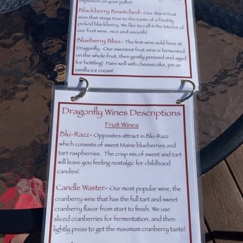 Dragonfly Farm and Winery - Menu - Beer, Wine & Spirits Near Me - Stetson, Maine