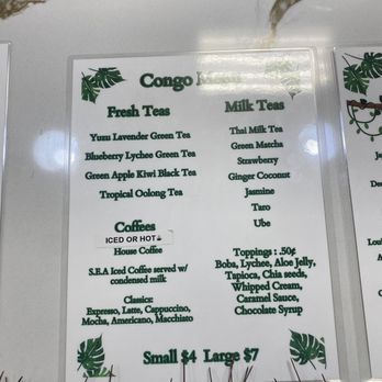 Cong N Go - Menu - Asian Fusion Near Me - Seaside, California