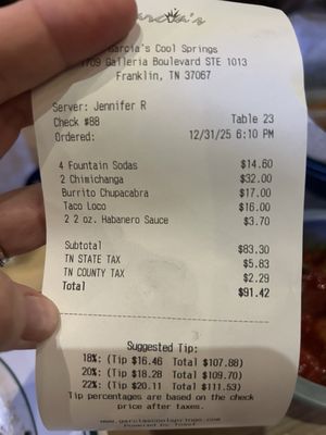 Garcia's Cool Springs - Mexican Restaurant by null