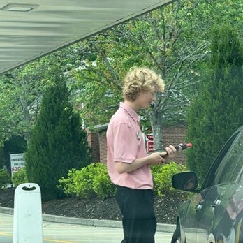 Chick-fil-A - This boy took my order - Fast Food Near Me - Suwanee, Georgia