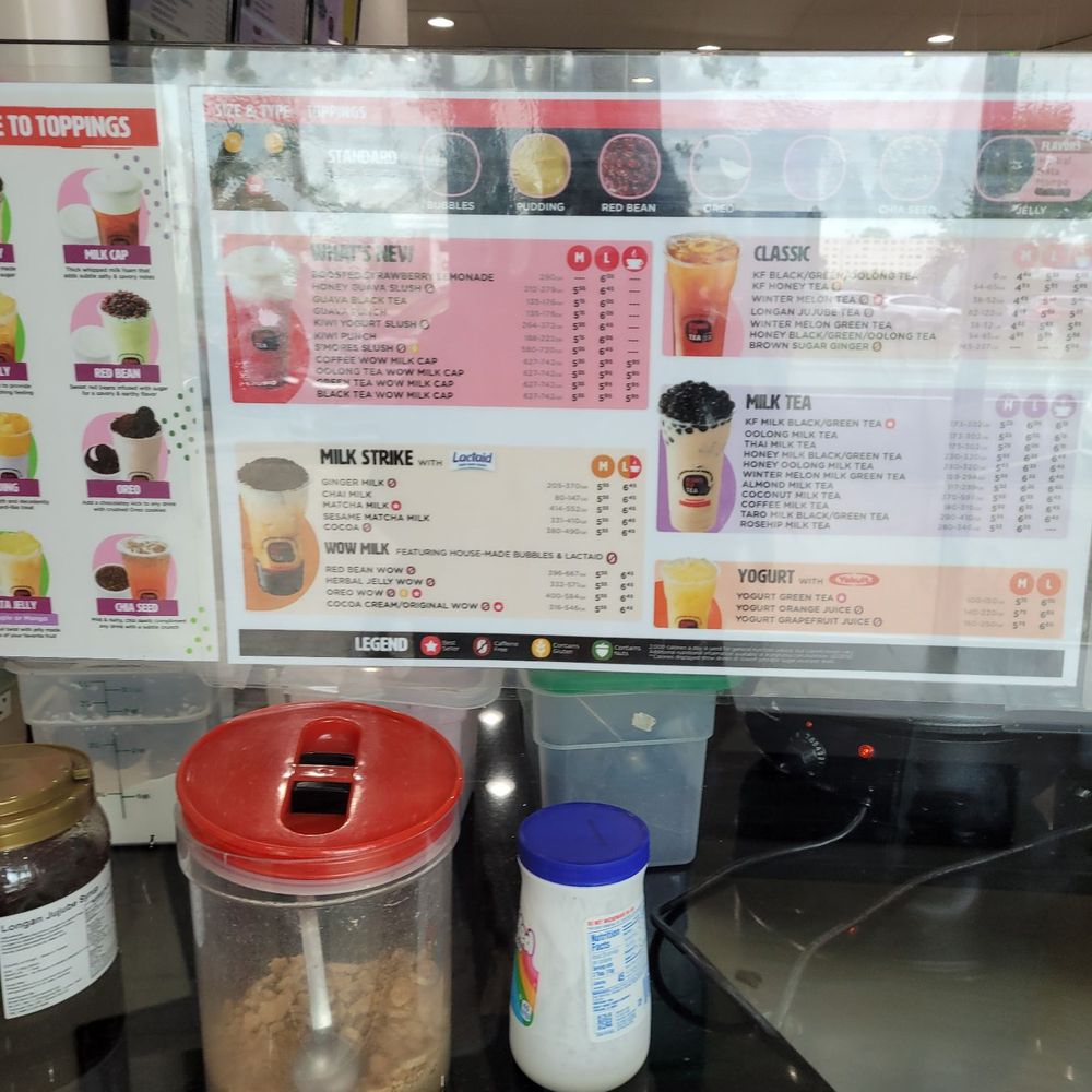 Kung Fu Tea - Menu 9/2024 - Bubble Tea Near Me - West Hartford, Connecticut Kung Fu Tea - Menu 9/2024 - Bubble Tea Near Me - West Hartford, Connecticut
