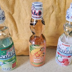 New Asia Supermarket - Just a small selection of the Ramune types, probably 8 more flavors they have