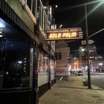 Gold Palm - Exterior - Cocktail Bars Near Me - Oakland, California