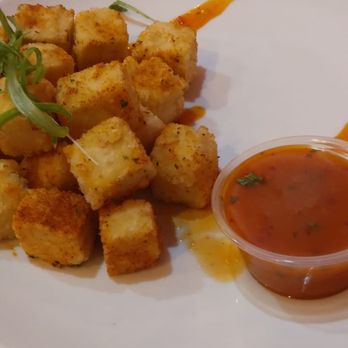 The Guilt Free Glutton - Tofu Bites w/Firecracker sauce, not spicy, just Yummy! - New American Near Me - Las Vegas, Nevada