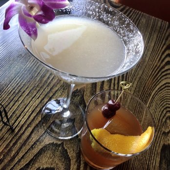Yellowtail Japanese Restaurant & Lounge - Lychee and old fashion - Japanese Near Me - Las Vegas, Nevada