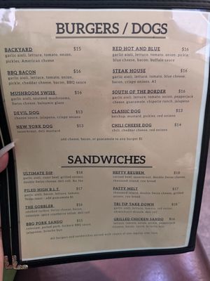 Menu photo 3 The Backyard Rancho Murieta, CA Menu photo 3 The Backyard Rancho Murieta, CA