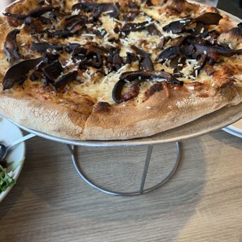 Pizza Nova - Portobello & Pancetta Pizza with Black Truffle Oil - Pizza Near Me - San Diego, California