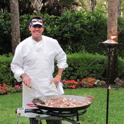 naples chefs personal fl paella rice fire