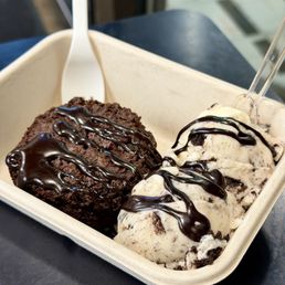 Brownie à la mode