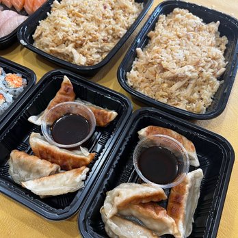 Hajime - Gyoza and chicken fried rice - Sushi Bars Near Me - Blaine, Minnesota Hajime - Gyoza and chicken fried rice - Sushi Bars Near Me - Blaine, Minnesota