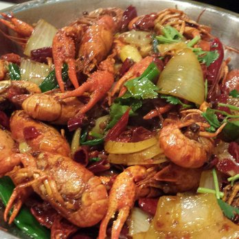 Mapo Restaurant - Spicy schezuan crawfish. What a great new dish - Chinese Near Me - Naperville, Illinois
