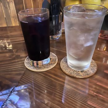 Pint + Jigger - Red wine & cognac on the rox..lol - Beer Bar Near Me - Honolulu, Hawaii Pint + Jigger - Red wine & cognac on the rox..lol - Beer Bar Near Me - Honolulu, Hawaii