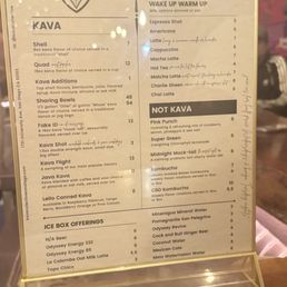 Menu Menu