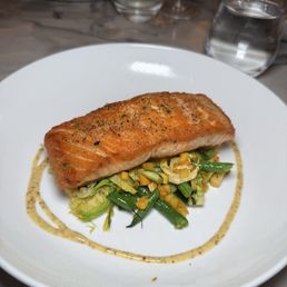 Pan-Seared King Salmon Pan-Seared King Salmon