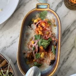 Smashed Sifra Potatoes