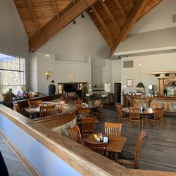 The Retreat on Charleston Peak - The restaurant interior is very open and inviting.