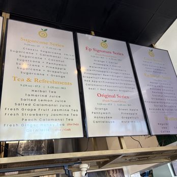 Ep  Juicery - Menu - Juice Bars & Smoothies Near Me - Garden Grove, California