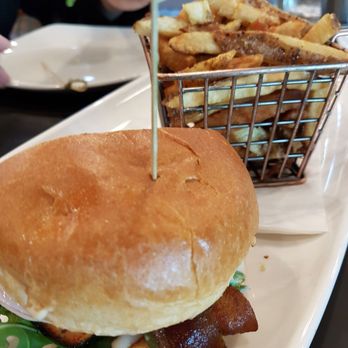 The Rec Room - Salmon burger - Arcades Near Me - Toronto, Ontario The Rec Room - Salmon burger - Arcades Near Me - Toronto, Ontario