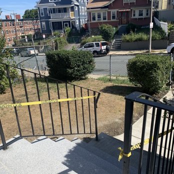 M&M Construction - My brand New Front z stairs - Top View - General Contractors Near Me - Dorchester , Massachusetts